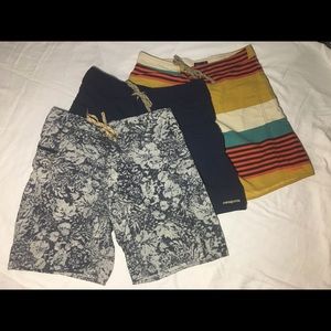 Patagonia Swim trunks shorts men’s size 33